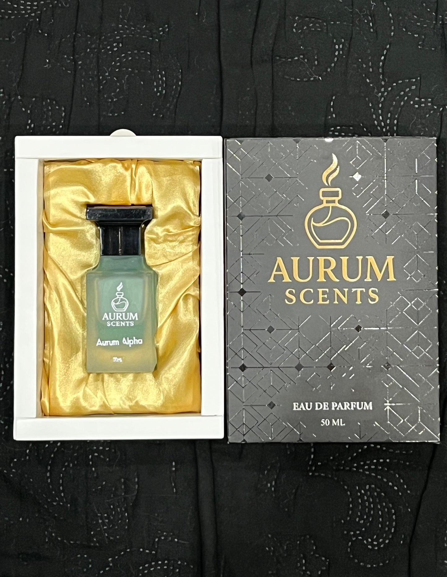 Aurum Alpha — 50ml Eau de Parfum for Men | Long-lasting Masculine Fragrance