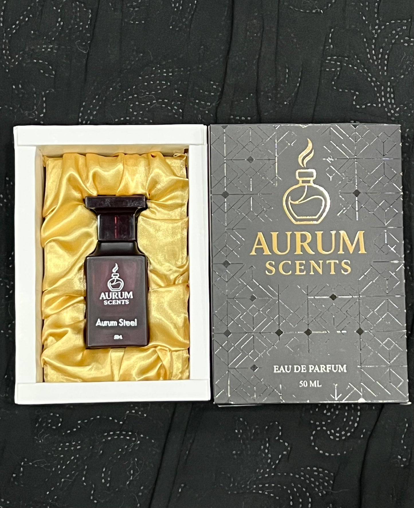 Aurum Steel — 50ml Eau de Parfum for Men | Bold & Long-lasting Fragrance