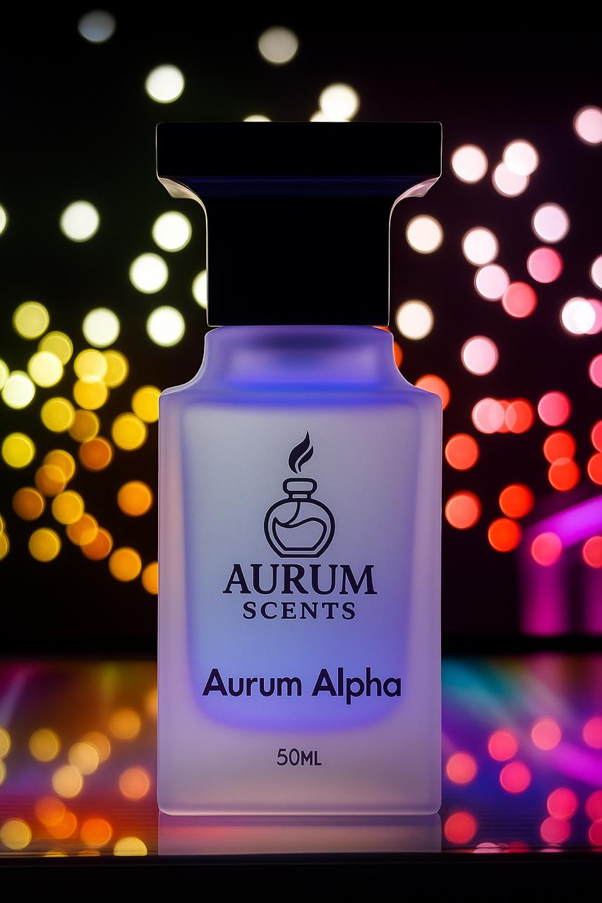 Aurum Alpha — 50ml Eau de Parfum for Men | Long-lasting Masculine Fragrance